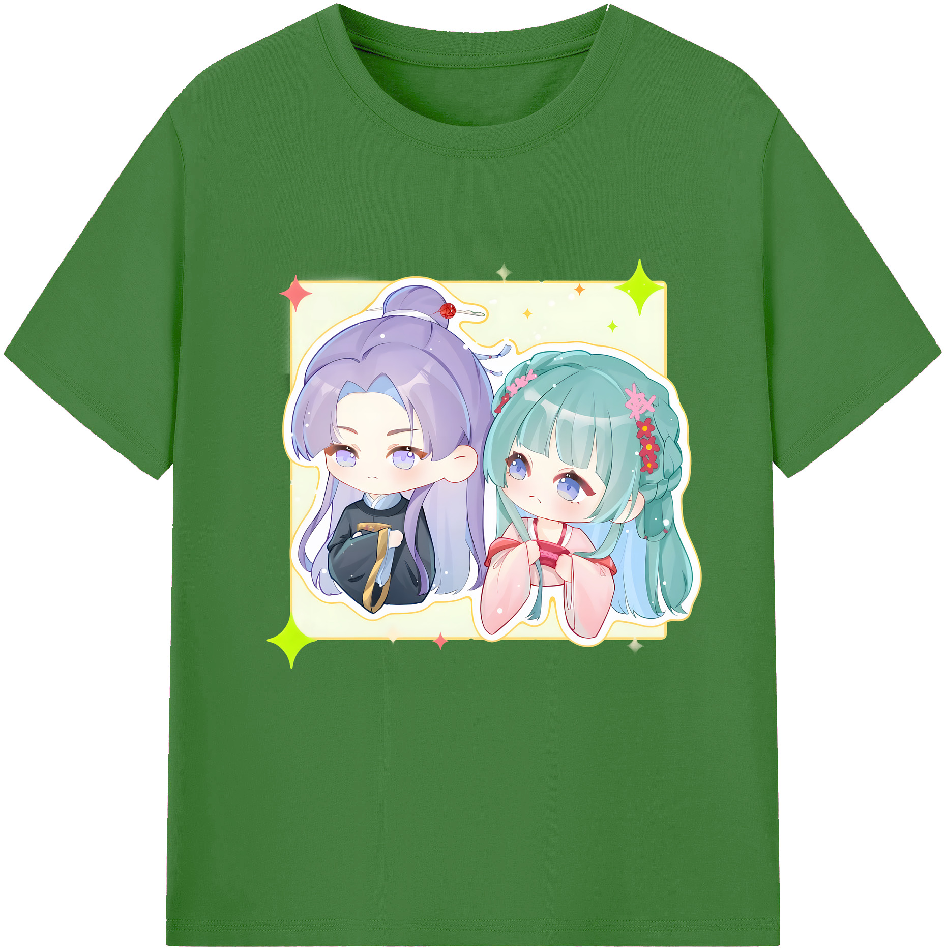 （画像用） 薬屋のひとりごと The Apothecary Diaries レディースカジュアルプリントTシャツ（綿100％）